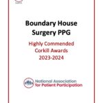 boundary house surgery corkhill certificate